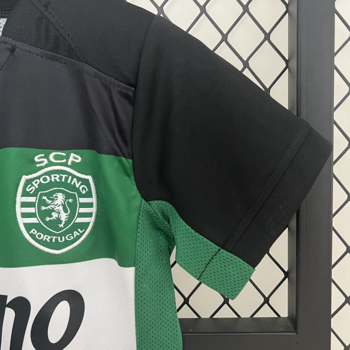 Kids Sporting Lisbon Home 24/25 - 图片 2