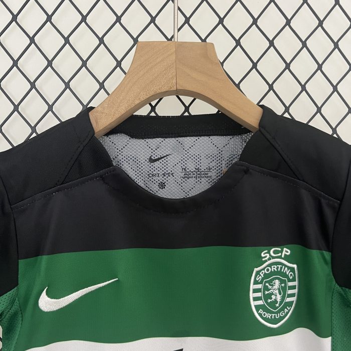 Kids Sporting Lisbon Home 24/25 - 图片 3