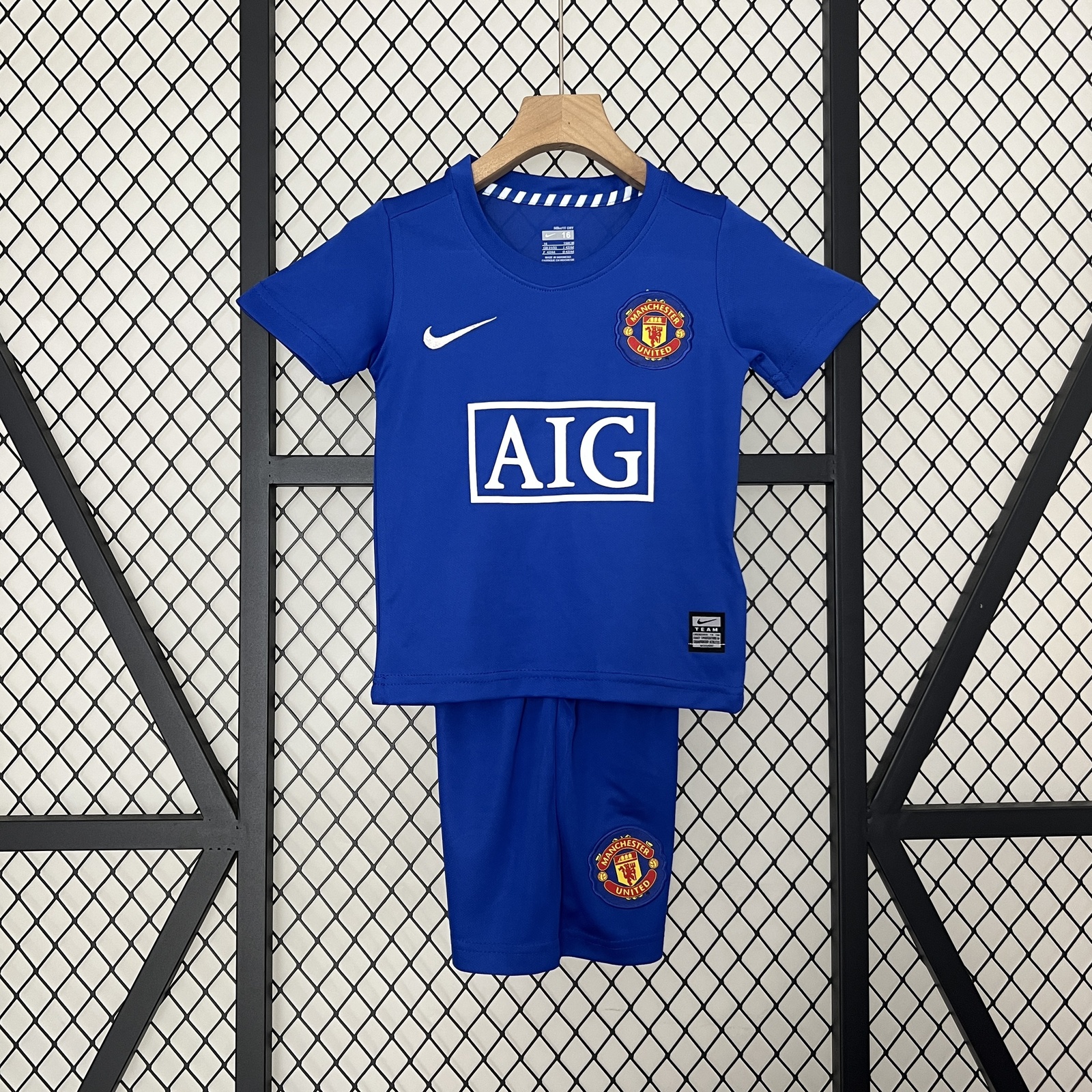 JER-10723_1 Kids Manchester United 08-09 Away - 图片 1