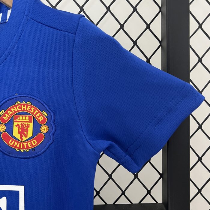 Kids Manchester United 08-09 Away - 图片 4