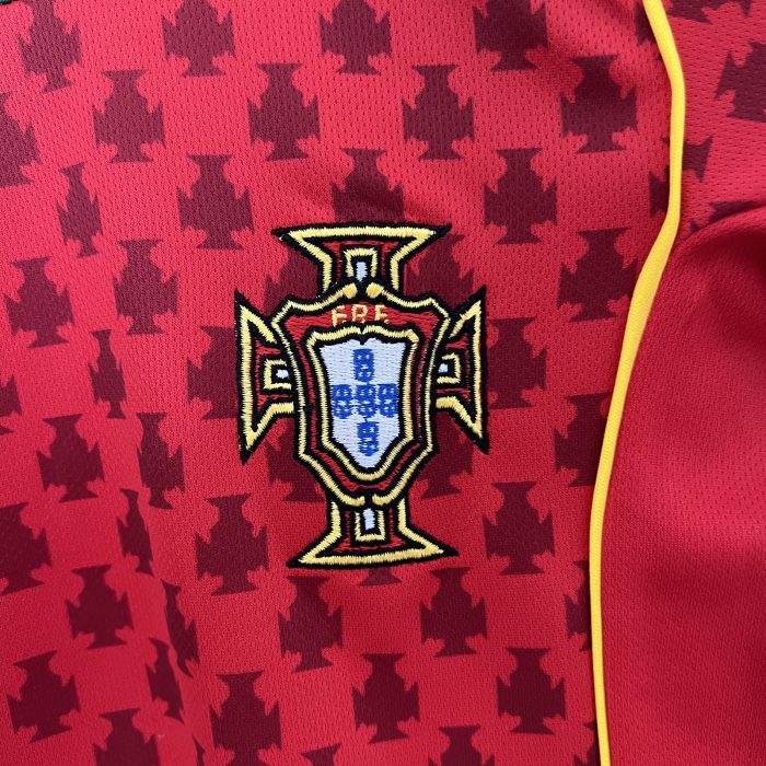 Portugal 2004 Home Kids Jersey - 图片 6