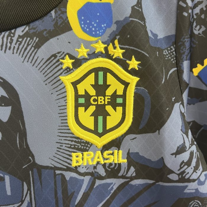 Brazil Special Edition Kids Jersey 2024 - 图片 7