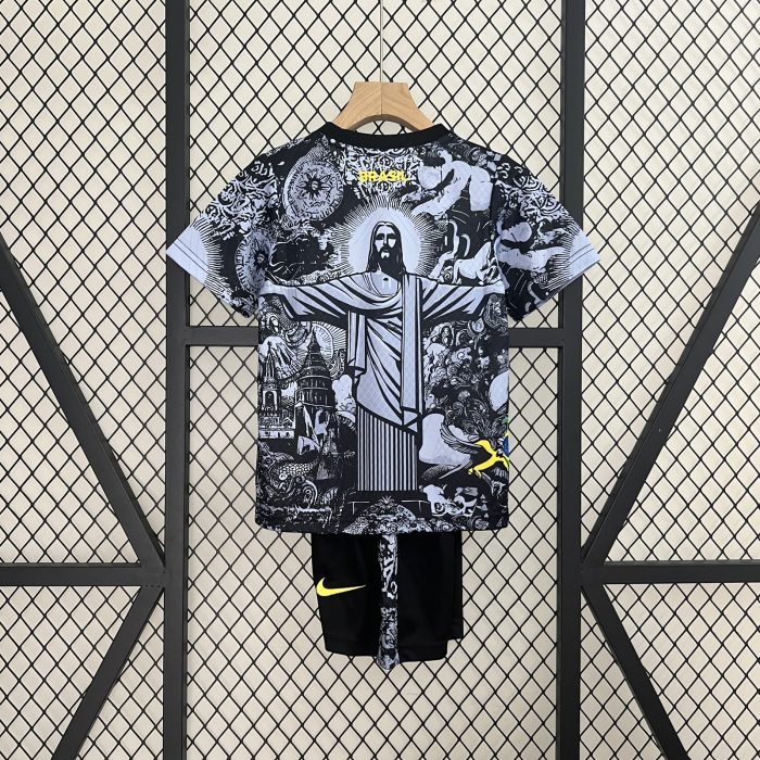 Brazil Special Edition Kids Jersey 2024 - 图片 3