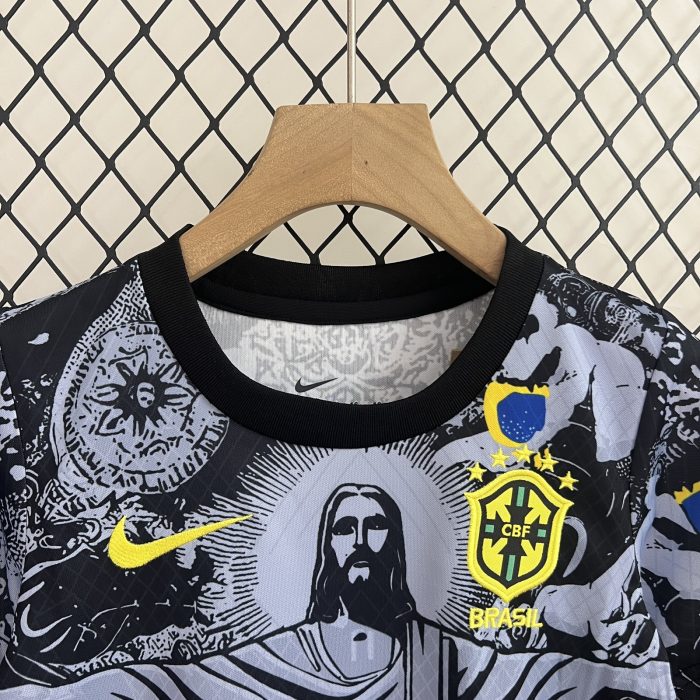 Brazil Special Edition Kids Jersey 2024 - 图片 8