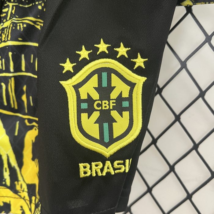 Brazil Special Edition Kids Jersey 2024 - 图片 3