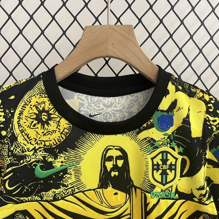 Brazil Special Edition Kids Jersey 2024 - 图片 8