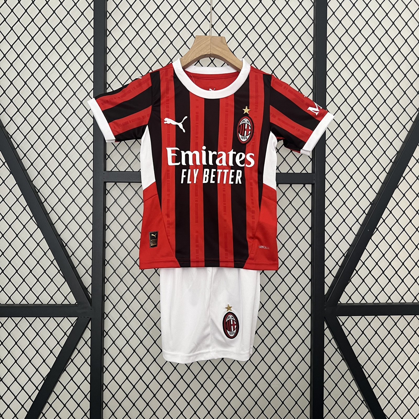 JER-10733_1 AC Milan Home Kids Jersey 24/25 - 图片 1