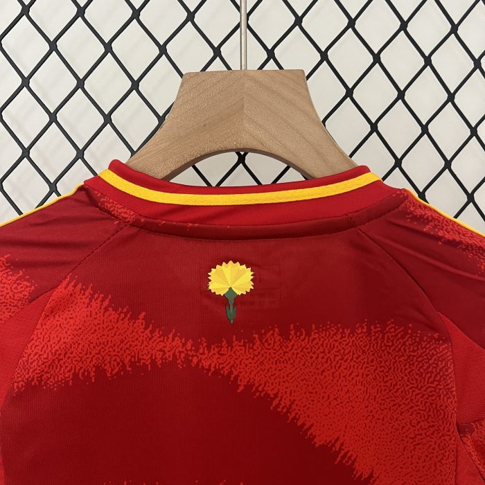 2024 Kids Spain Home Jersey - 图片 7