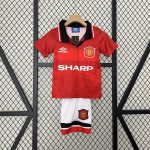 Kids Manchester United 1994-96 Home Kit