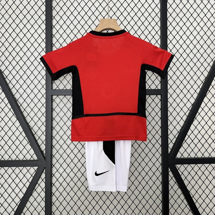Kids Manchester United 2002-2004 Home Kit - 图片 5