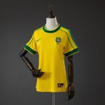 Brazil 1998 Home Women's Retro Jersey