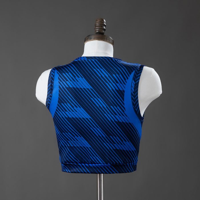 France 2026 Home Women's Crop Top Style Vest - 图片 2