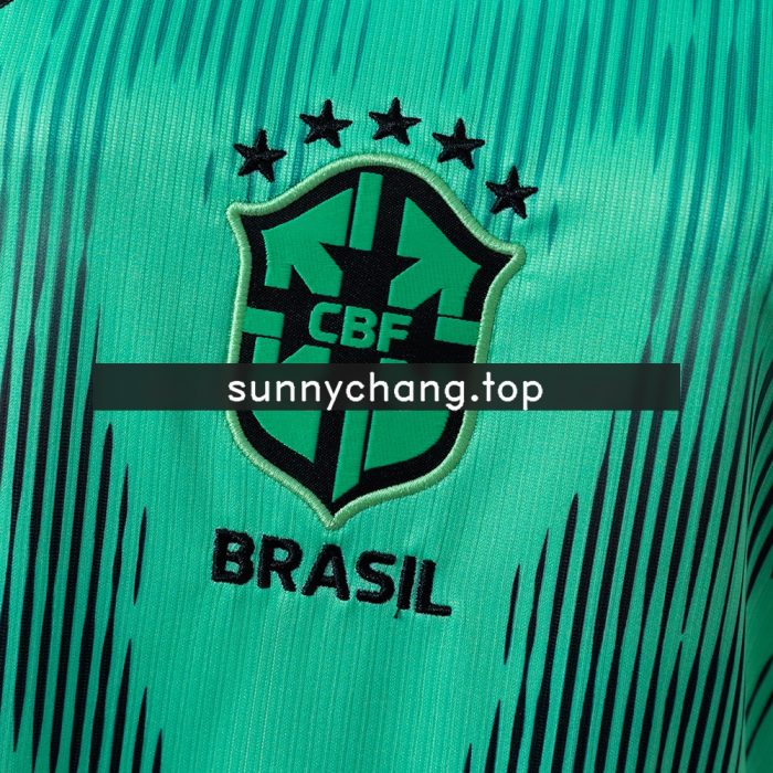 Brazil 2026 Women's GK Green Jersey - 图片 6