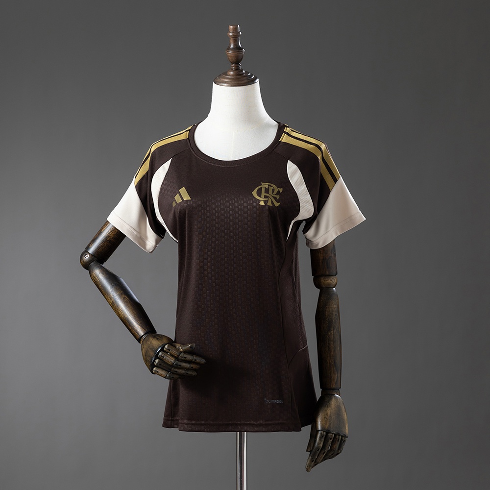 JER-10830_1 Flamengo 26/27 Women's Training Jersey - Brown - 图片 1