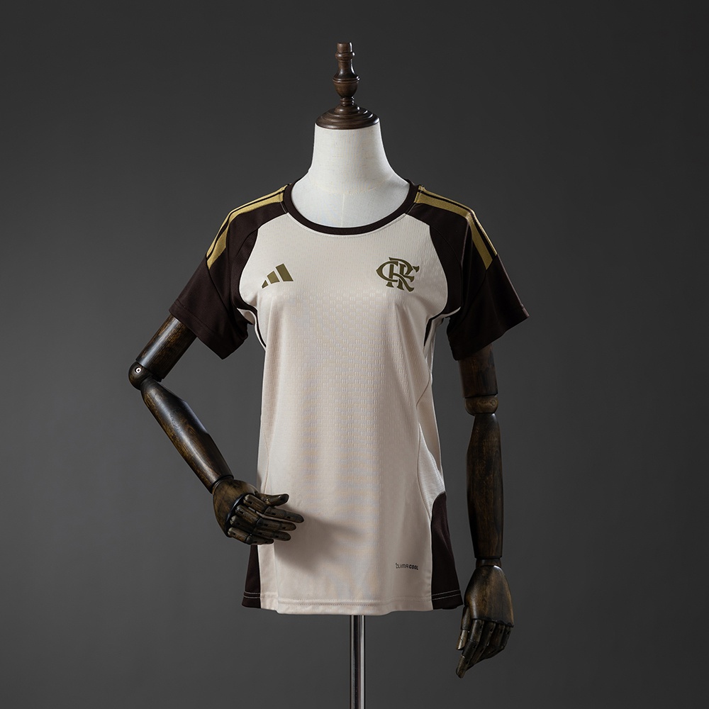 JER-10831_1 Flamengo 26/27 Women's Training Jersey - Apricot - 图片 1