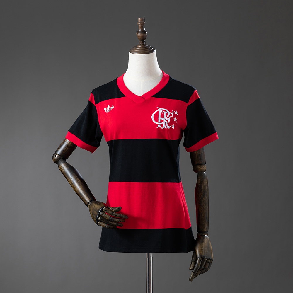 JER-10832_1 Flamengo 1981 Home Women's Retro Jersey - 图片 1