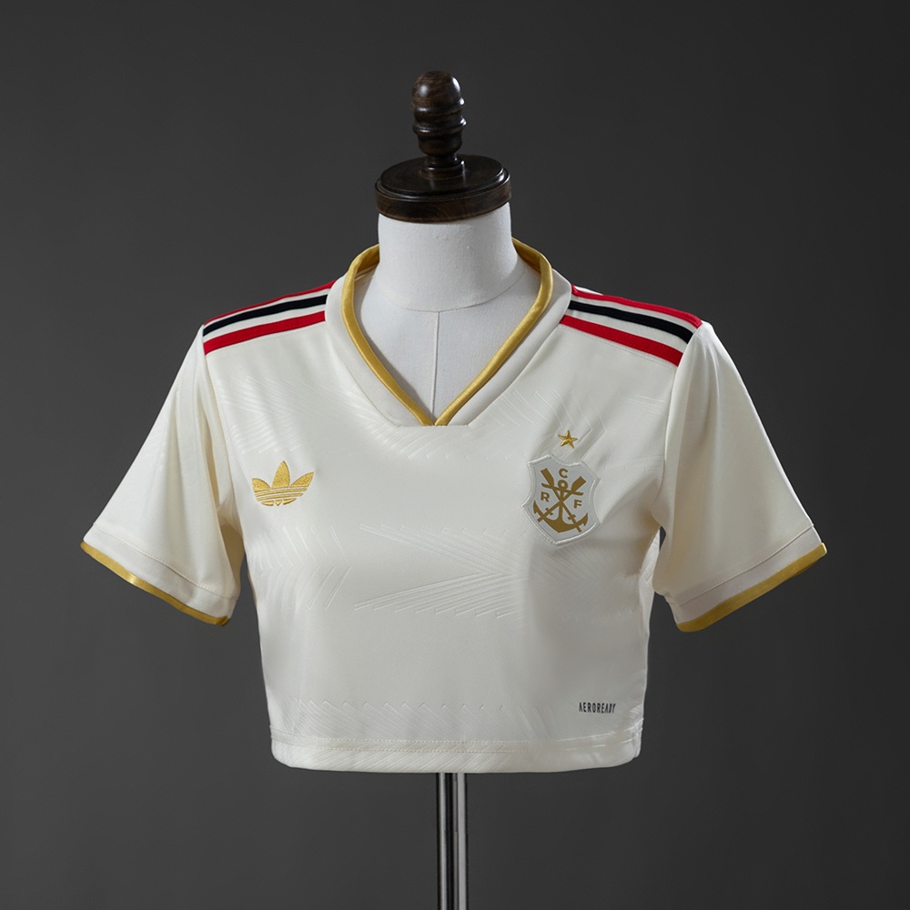 JER-10847_1 Flamengo 2526 Third Away Women's Crop Top - 图片 1