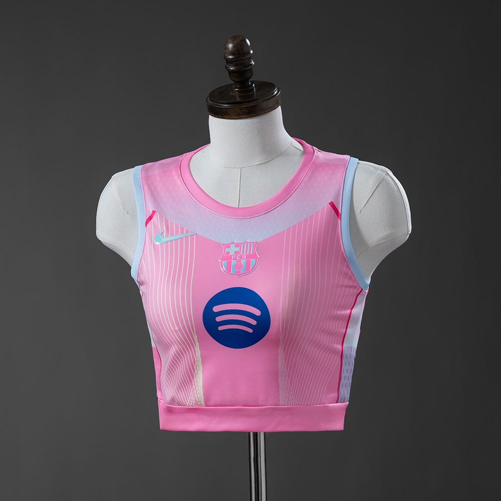 JER-10851_1 Barcelona 25/26 Concept Edition Pink Women's Vest - 图片 1