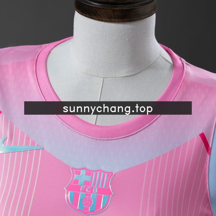 Barcelona 25/26 Concept Edition Pink Women's Vest - 图片 7
