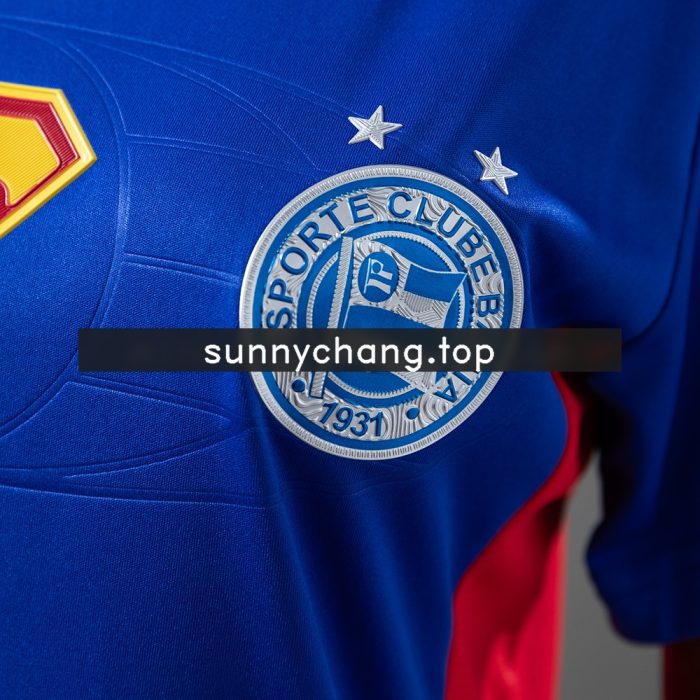 Bahia 25/26 Superman Edition - Blue & Red Women's Jersey S-XXL - 图片 5