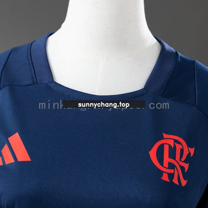Flamengo 25/26 Women Training Suit Navy Blue Jersey S-XXL - 图片 6