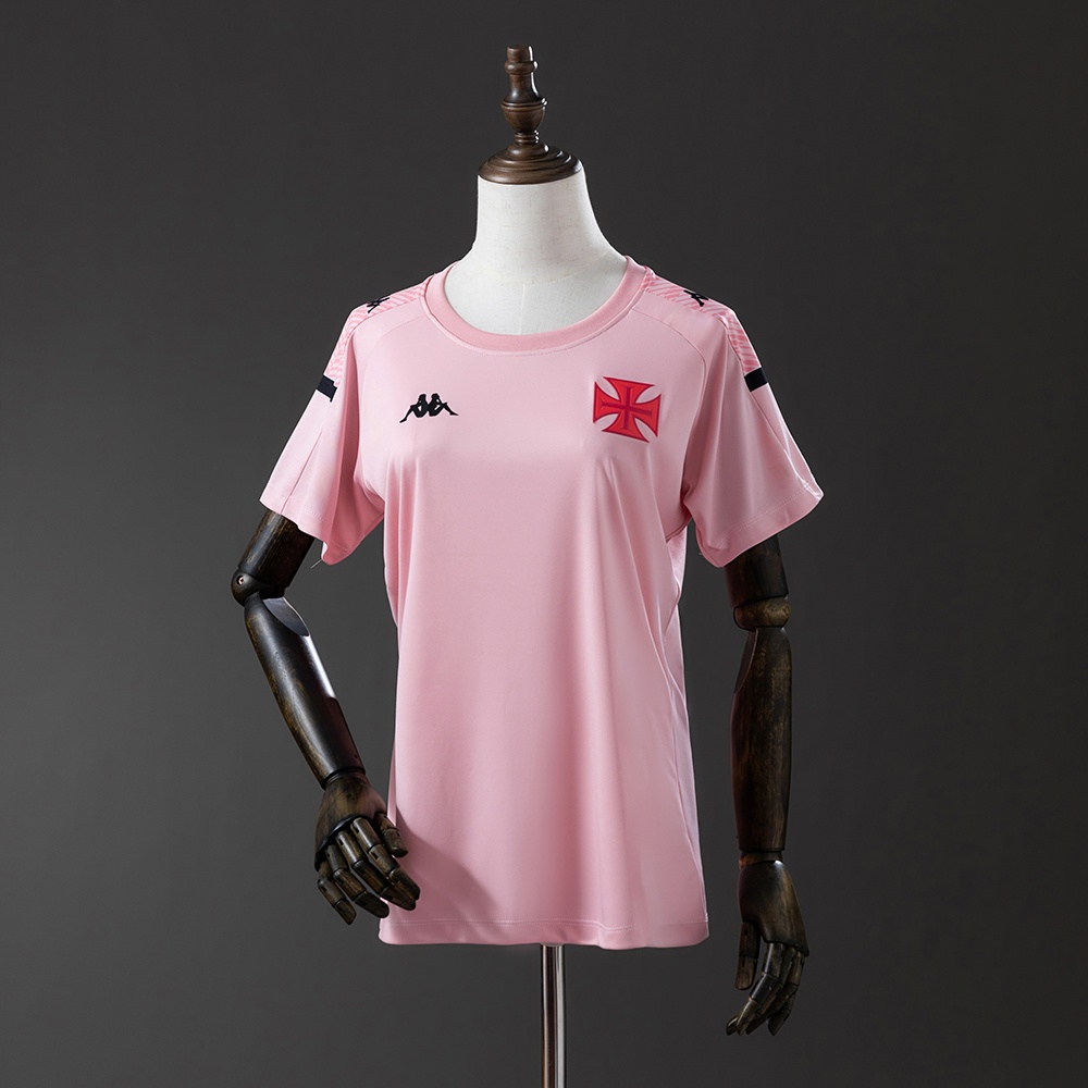 JER-10912_1 Vasco da Gama 24/25 Pink Women's Jersey - 图片 1