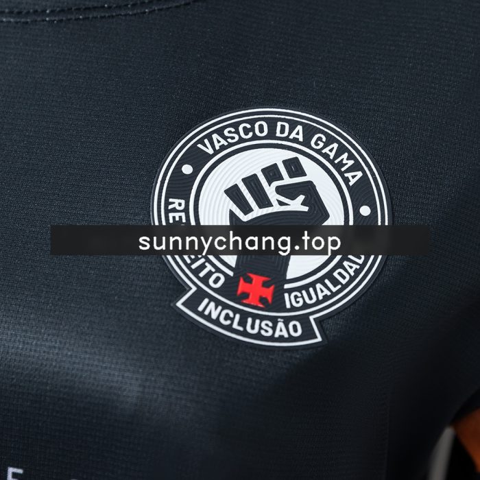 Vasco da Gama 24/25 Pre-Match 2 Jersey Black Women's - 图片 5