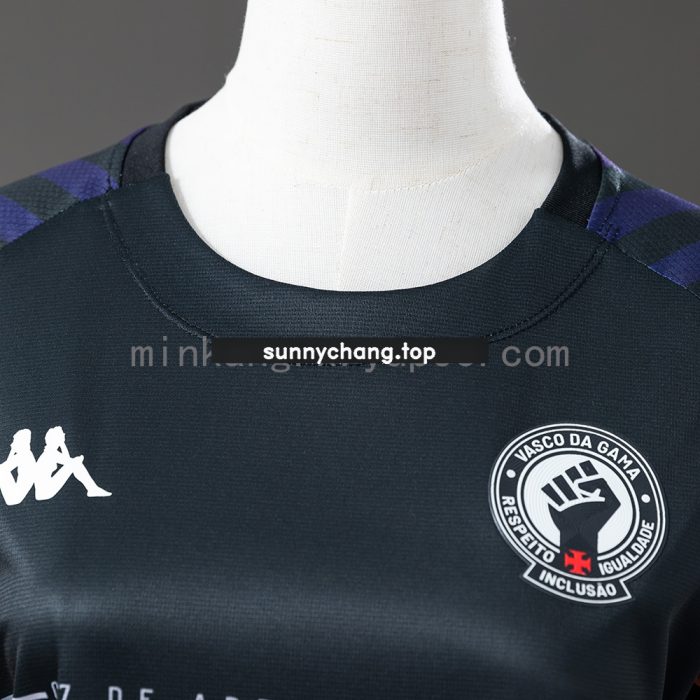 Vasco da Gama 24/25 Pre-Match 2 Jersey Black Women's - 图片 7