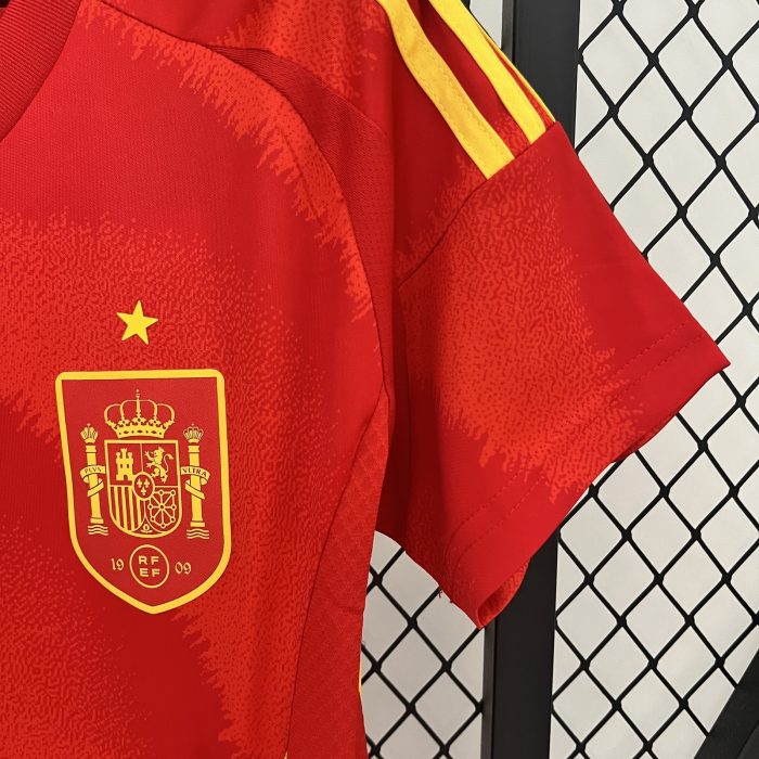 2024 Spain Women Home Jersey - 图片 2
