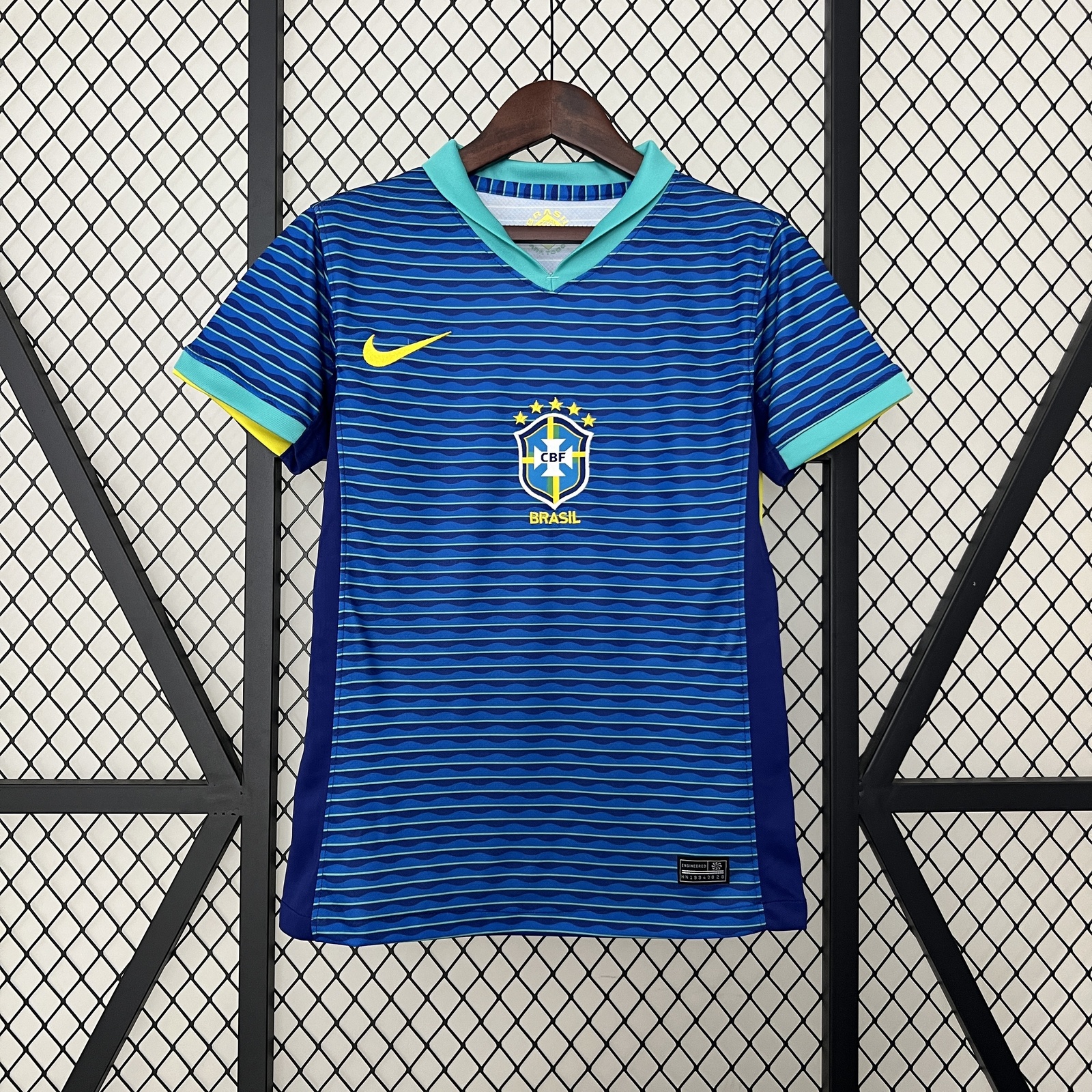 JER-10985_1 Brazil Away Jersey 2024 - 图片 1