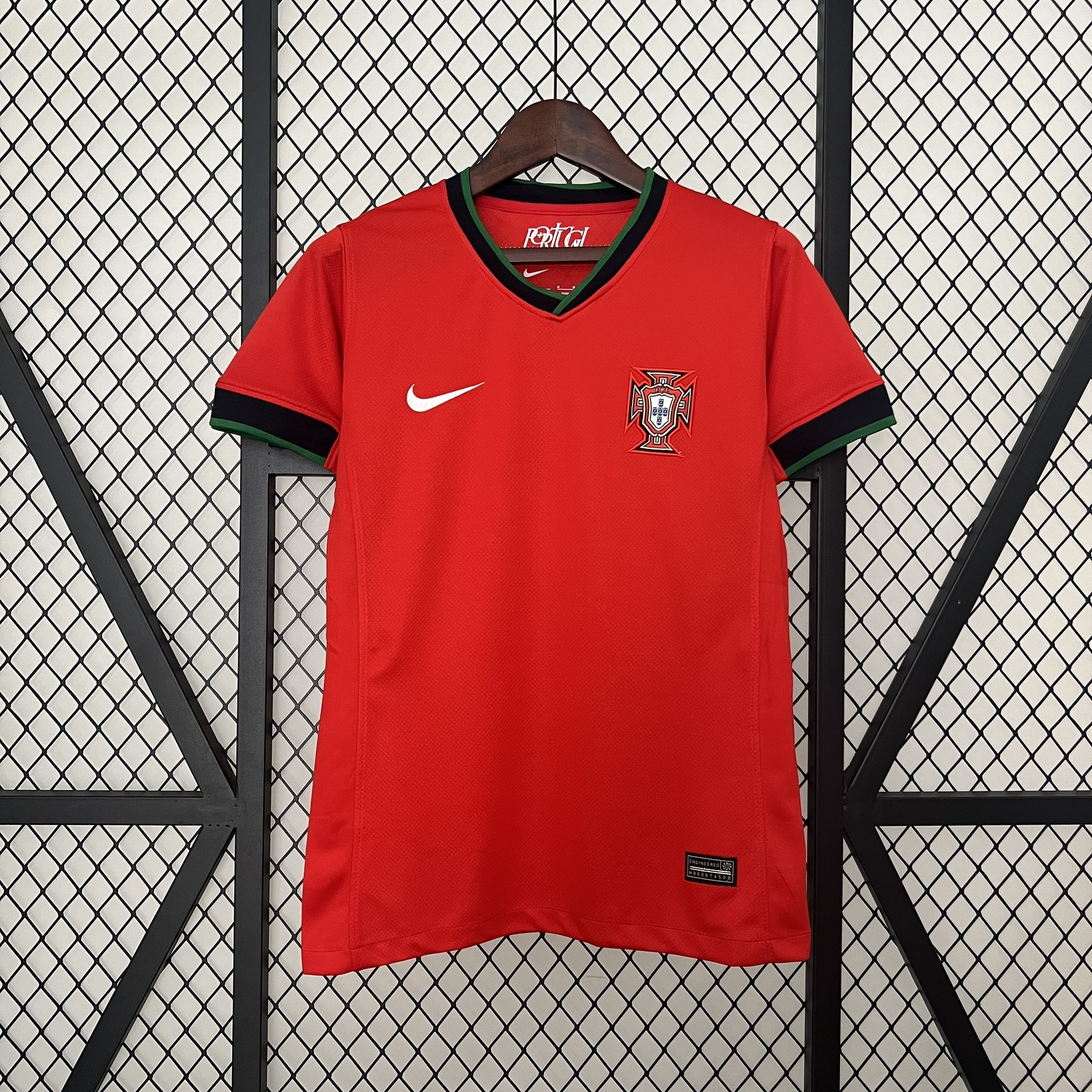 JER-10998_1 Portugal Home Jersey 2024 - 图片 1