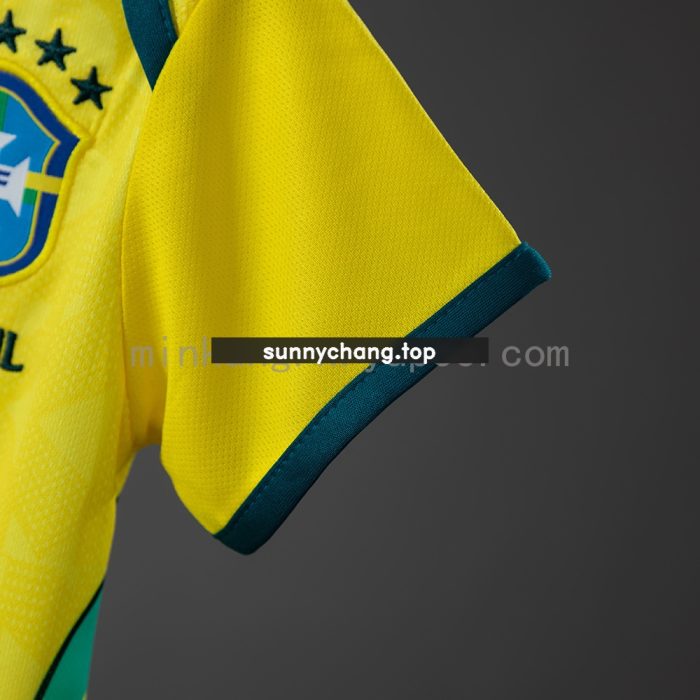 Brazil 26/27 Baby Home Jersey - 图片 5