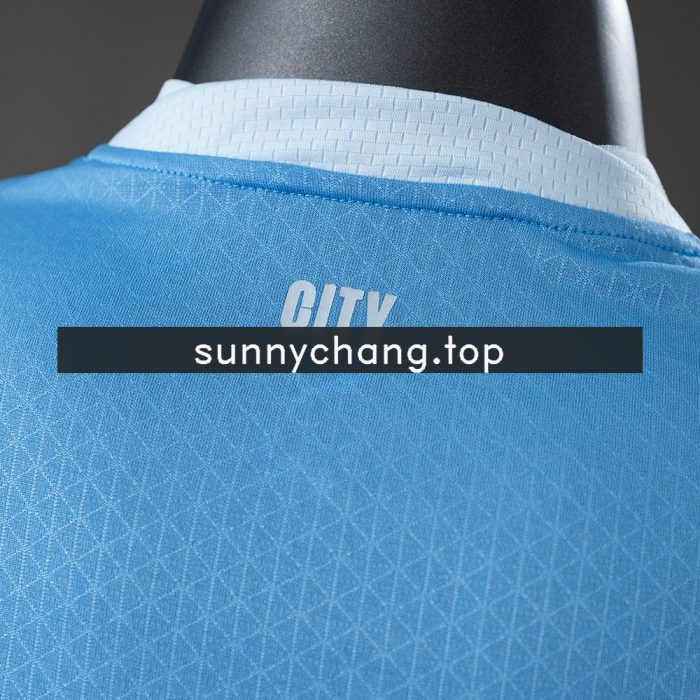 Manchester City 26/27 Home Player Version Long Sleeved Jersey - 图片 4