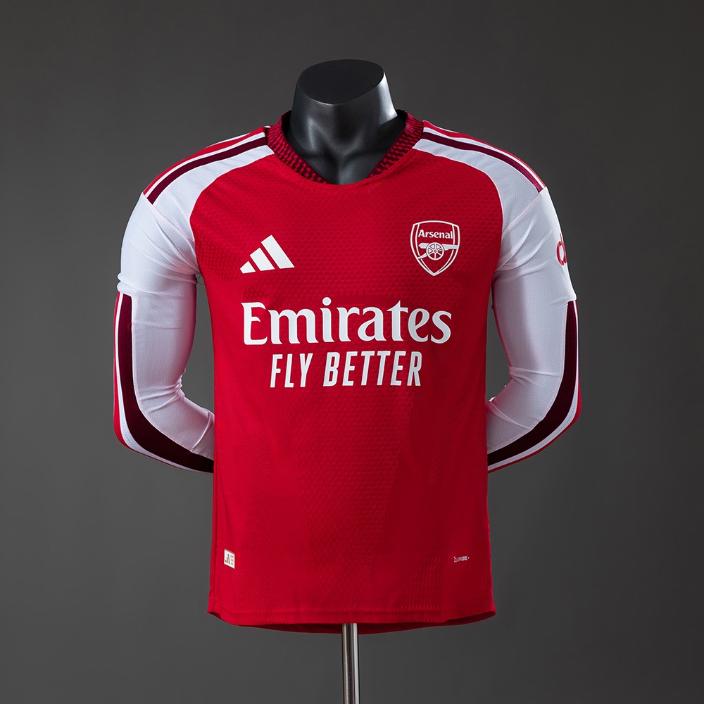 JER-11045_1 Arsenal 26/27 Home Player Version Long Sleeved Jersey - 图片 1