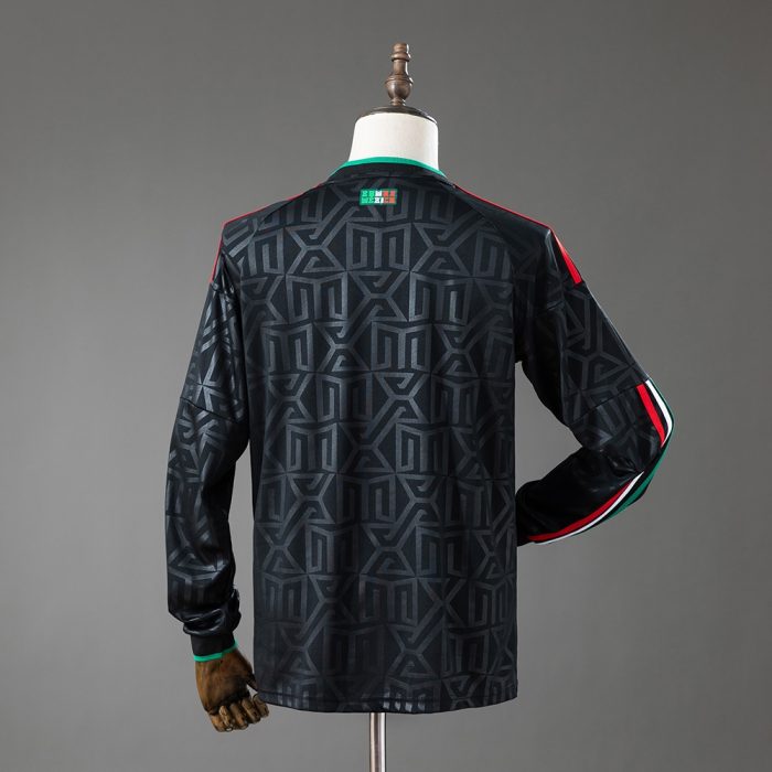 Mexico 2026 Third Away Long Sleeve Jersey - 图片 2