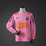 Santos 12/13 Retro Pink Long Sleeve Jersey