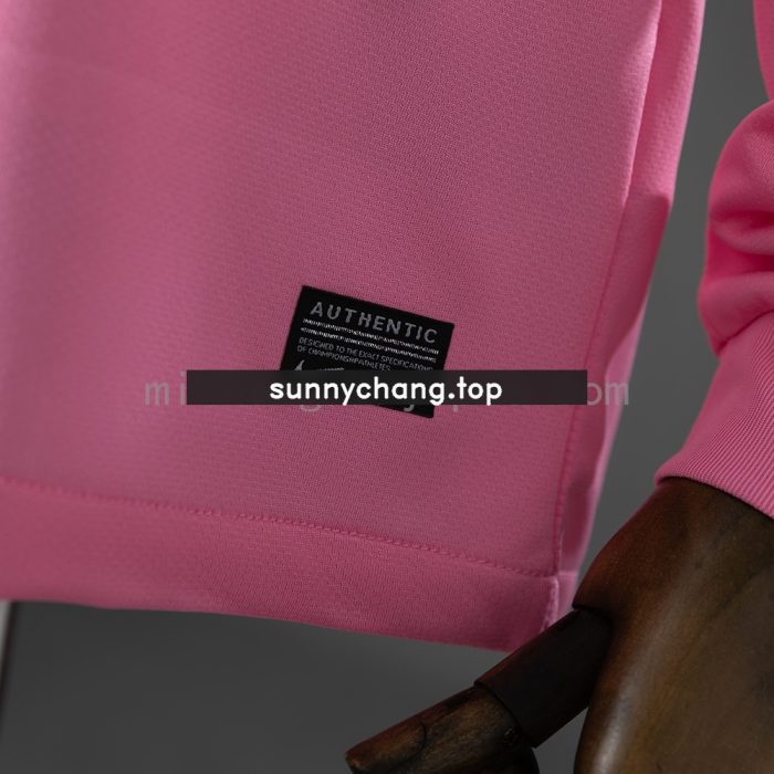 Santos 12/13 Retro Pink Long Sleeve Jersey - 图片 4