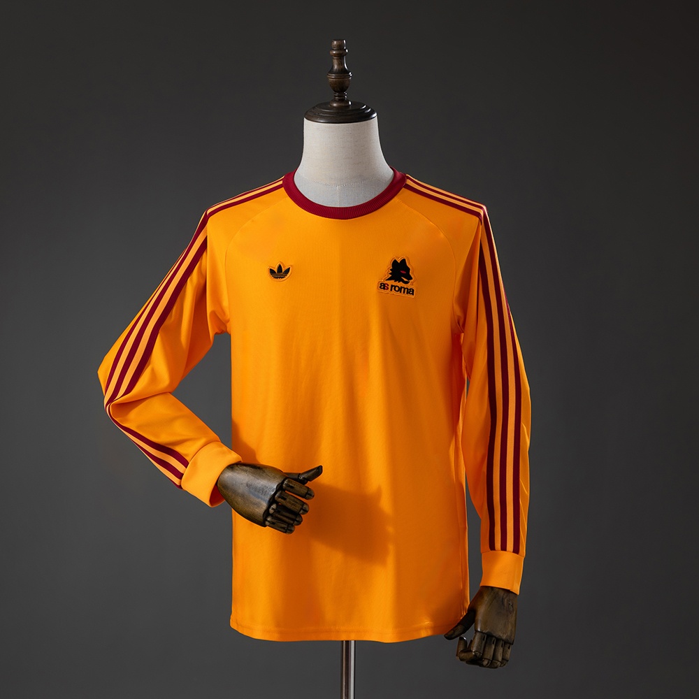 JER-11056_1 Roma Terrace Icons Long Sleeve T-Shirt Orange - 图片 1