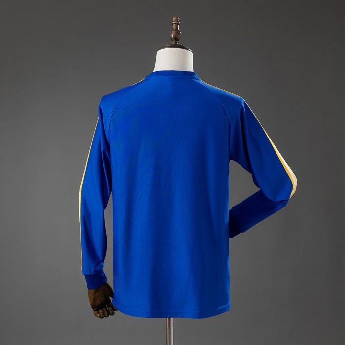 Real Madrid Terrace Icons Long Sleeve T-Shirt Blue - 图片 2