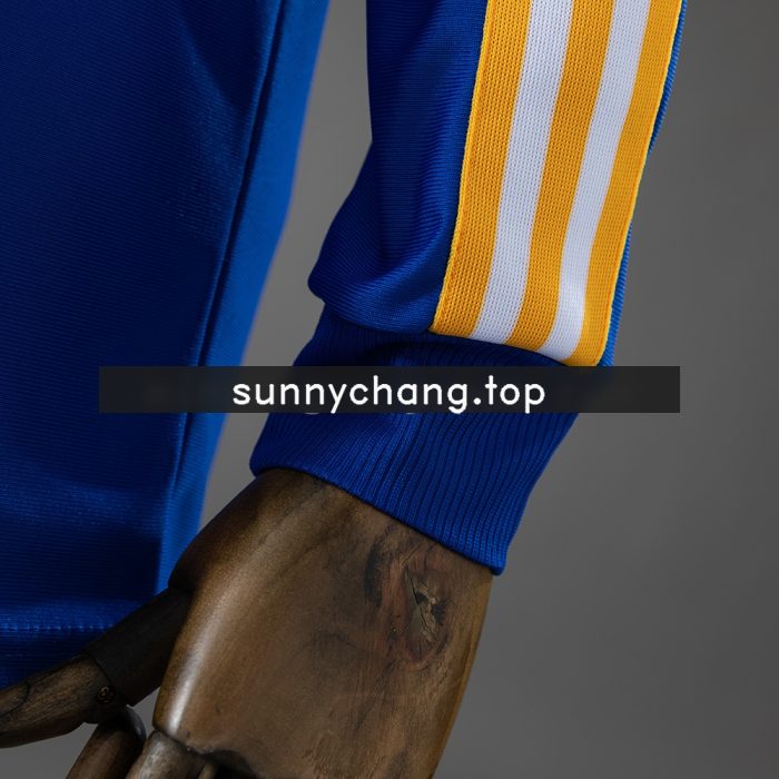 Real Madrid Terrace Icons Long Sleeve T-Shirt Blue - 图片 3