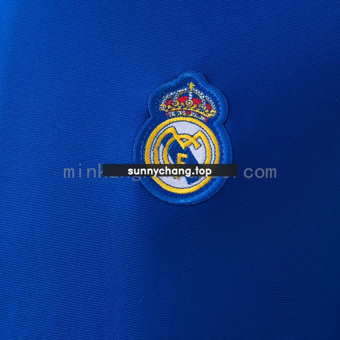 Real Madrid Terrace Icons Long Sleeve T-Shirt Blue - 图片 5