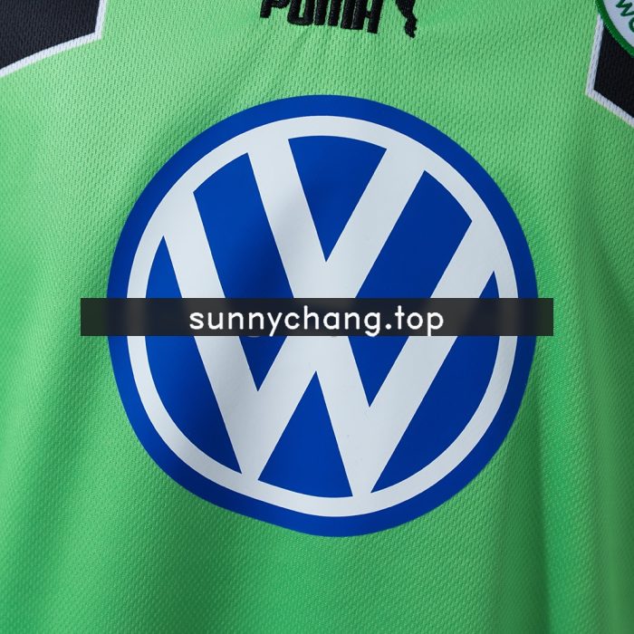 Wolfsburg 99/00 Away Retro Long Sleeve Jersey - 图片 7