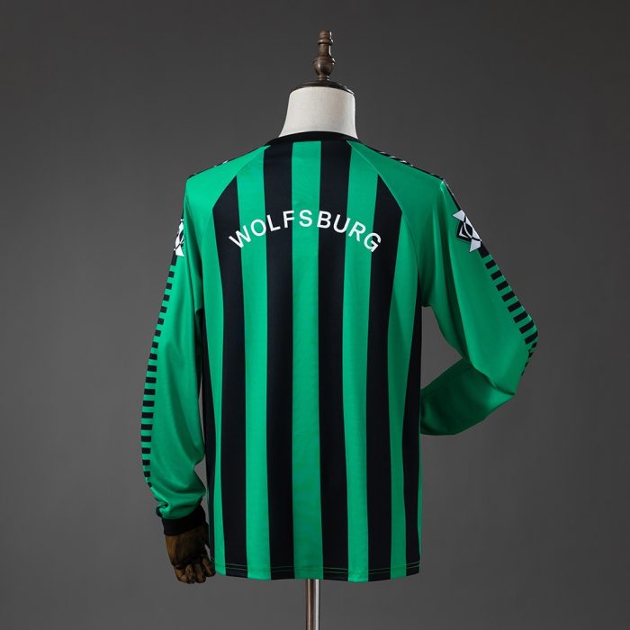 Wolfsburg 95/96 Away Retro Long Sleeve Jersey - 图片 2