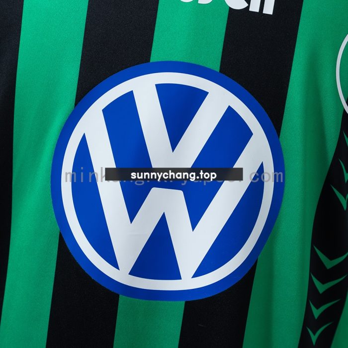 Wolfsburg 95/96 Away Retro Long Sleeve Jersey - 图片 6