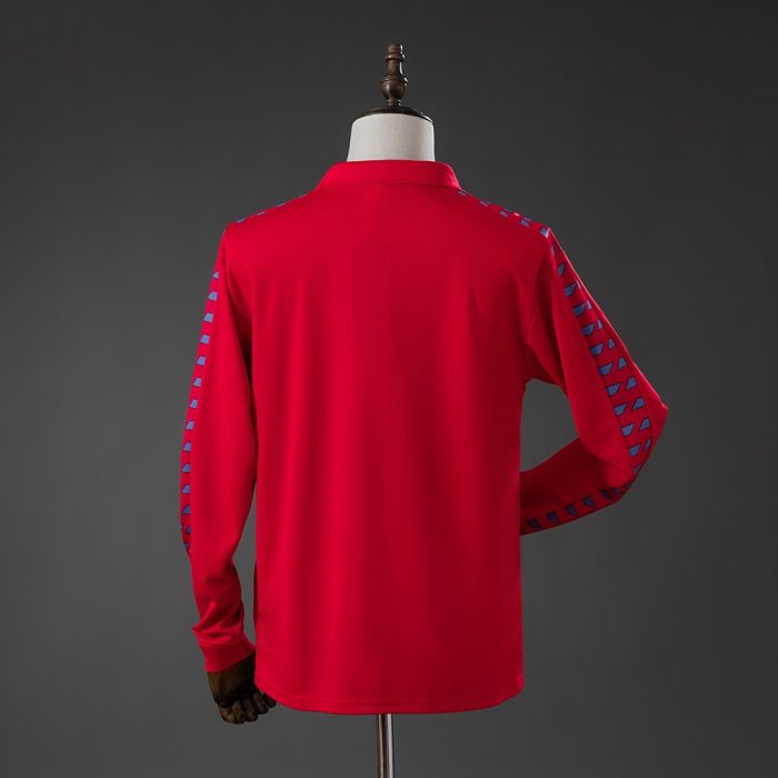 Osasuna 1983 Home Retro Long Sleeve Jersey - 图片 2