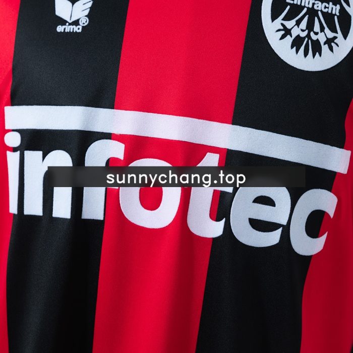 Frankfurt 83/84 Home Retro Long Sleeve Jersey - 图片 6