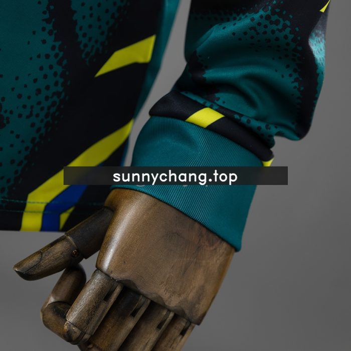 Brazil 96/97 Goalkeeper Retro Long Sleeve Jersey - 图片 3