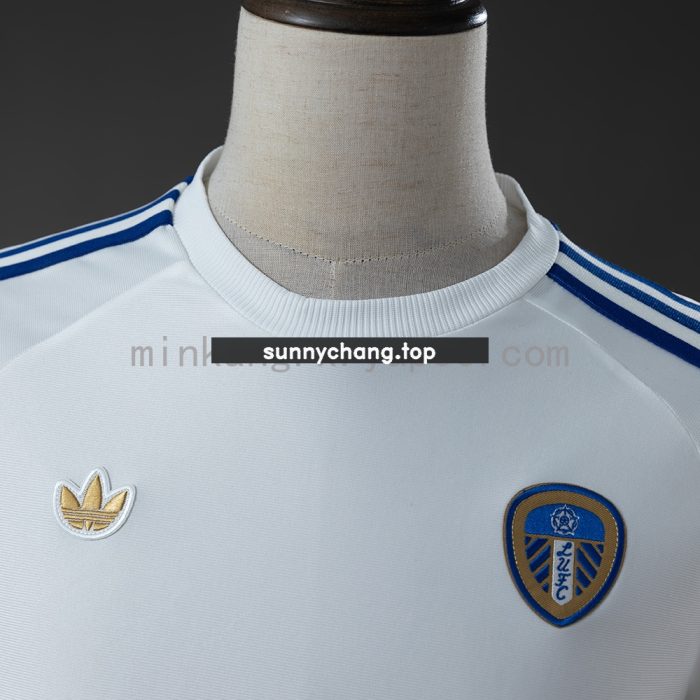 Leeds United Terrace Icons White Long Sleeve T-Shirt - 图片 6