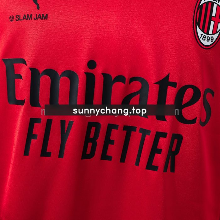 AC Milan x Slam Jam 25/26 Fourth Long Sleeve Jersey - 图片 8