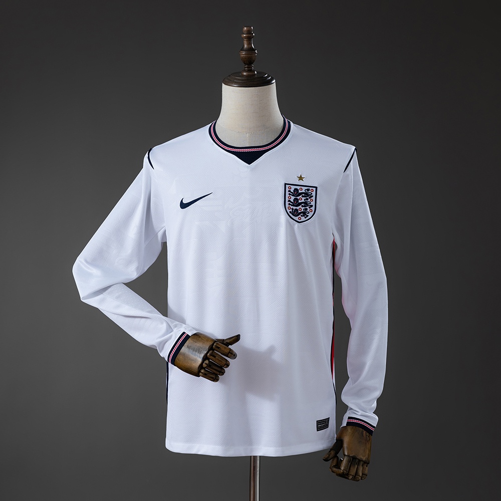 JER-11080_1 England 2026 Home Long Sleeve Jersey - 图片 1